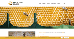 Desktop Screenshot of apicolturabianco.it